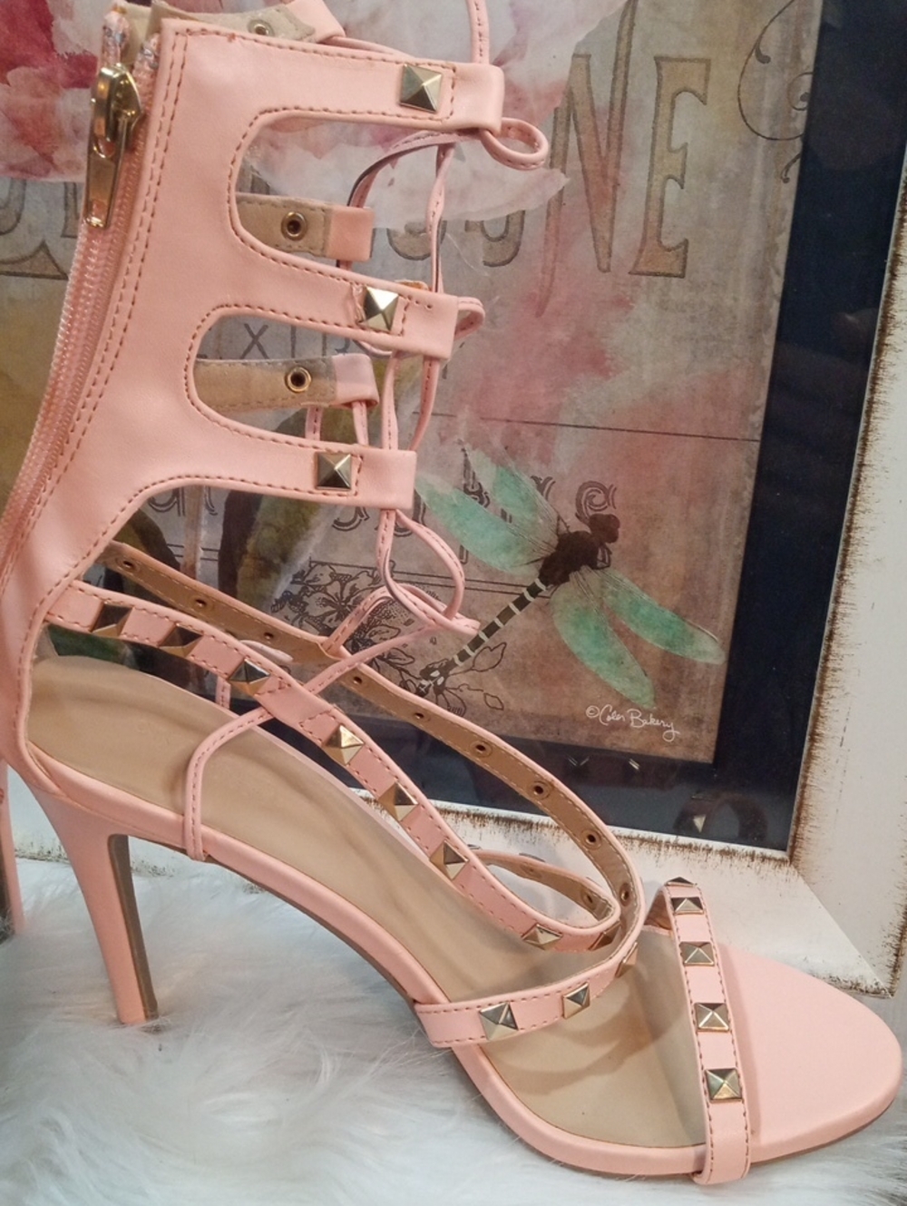 CHARLOTTE RUSSE BERLIN SANDALS - Picture 5 of 11